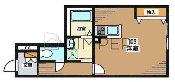 コンフォール阿佐谷の物件間取画像